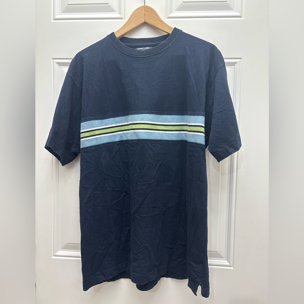 POINT ZERO Vintage Men’s Baggy Short-Sleeve Tee